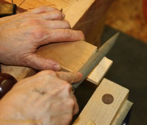 rounding the edges tenons (1 of 1)