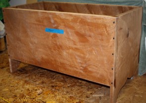 The darker spots are where I didn't quite get all the shellac off.  But no worries, a coat of shellac will be the first layer of finish.