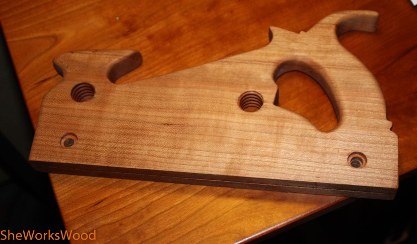 shaped and one coat of finish (1 of 1)